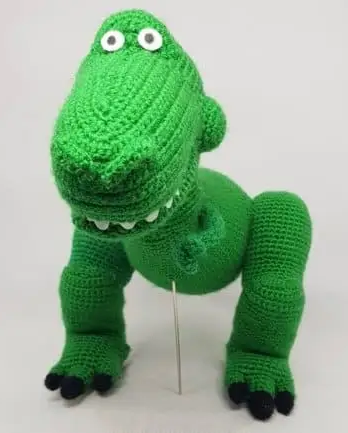 Green Toy Dinosaur