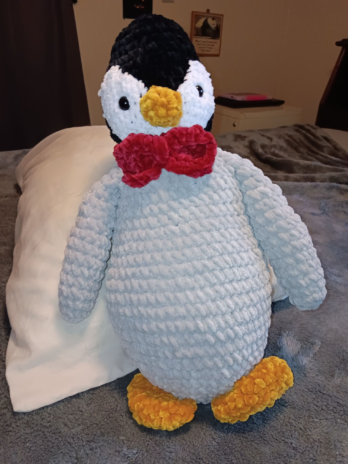 large penguin