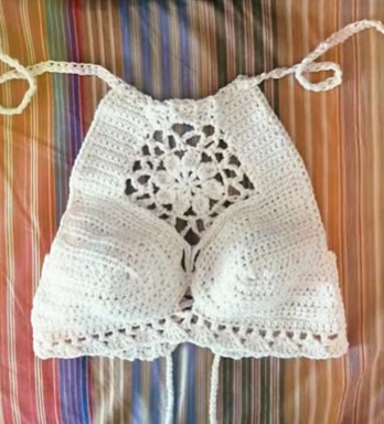 Cosmos High neck Halter Top