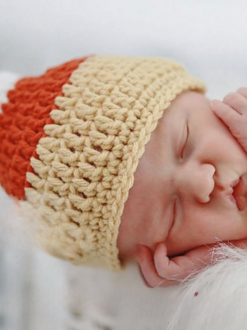 Candy corn Beanie
